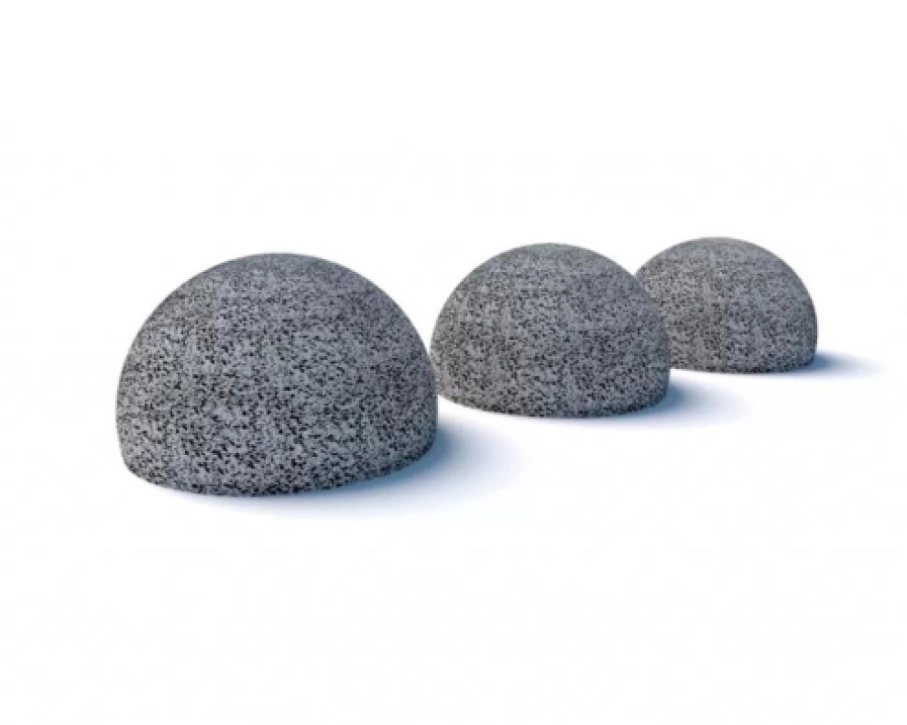 Полусферы бетонные