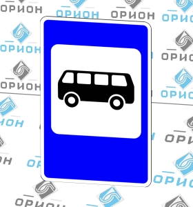 5.16 Место остановки автобуса или троллейбуса