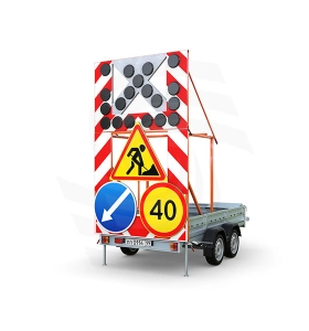 Сигнальный прицеп прикрытия модель 2.1