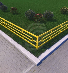 Газонное ограждение Тип 7