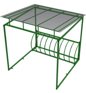 Крытая велопарковка тип 2