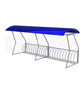 Крытая велопарковка тип 3