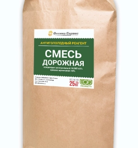 - Средство от наледи – Дорожная смесь (25 кг, мешок)
