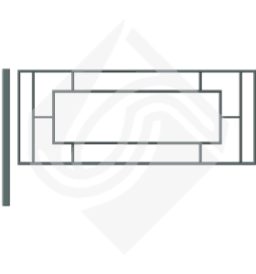 Пешеходные ограждения ПО 6