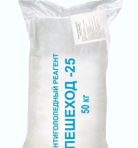 - Противогололедный реагент – Пешеход (50 кг)