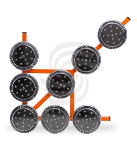 Светодиодная импульсная стрелка, d100 мм