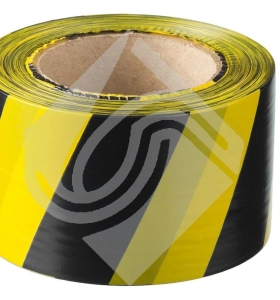 Лента сигнальная (черно-желтая)