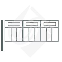 Пешеходное ограждение ПО 3