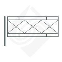 Пешеходные ограждения ПО 5