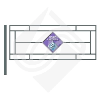 Пешеходные ограждения ПО Р1