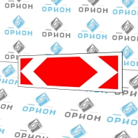 Дорожный знак 1.34.3 Направление поворота