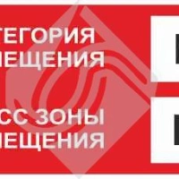 Знак категории помещения по взрывопожарной и пожарной опасности b3_п-i