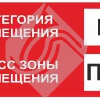 Знак категории помещения по взрывопожарной и пожарной опасности в3_п-iiа