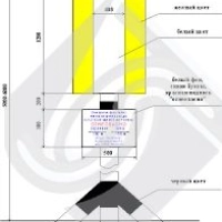 Стационарный створный для судоходных и несудоходных рек